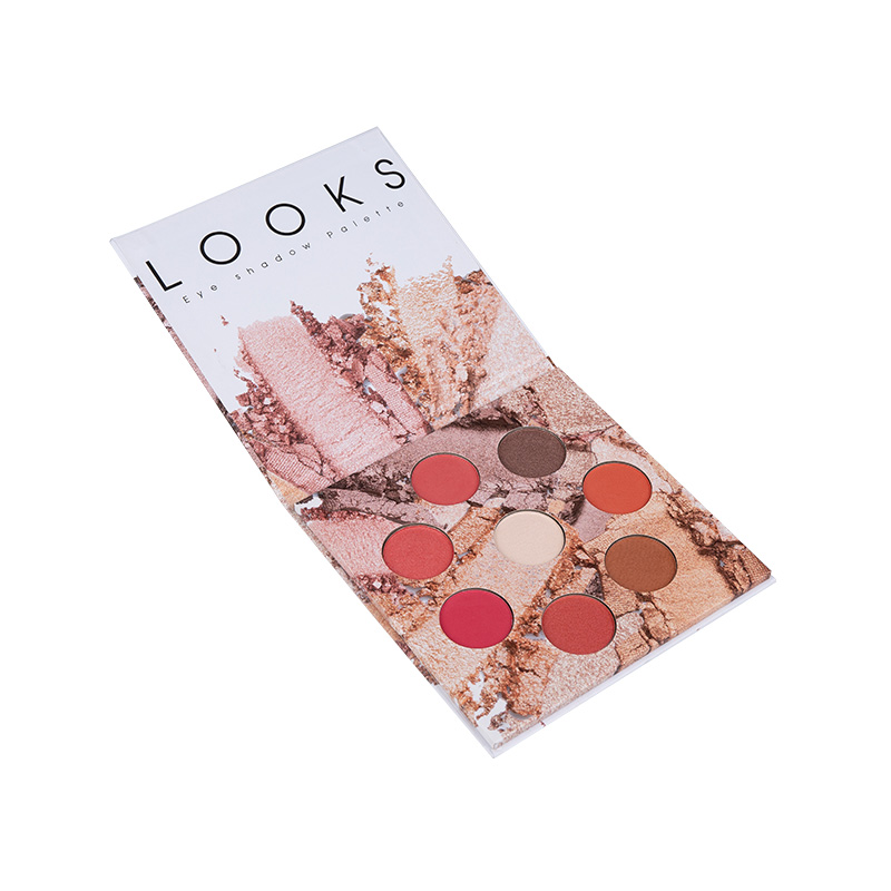 Paleta de sombras e blush com 8 cores iluminador e hidratante de longa duração à prova d'água Oem cor facial