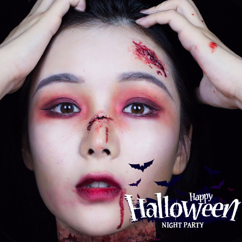 Tudo que você precisa para um visual assustador: o kit facial de Halloween