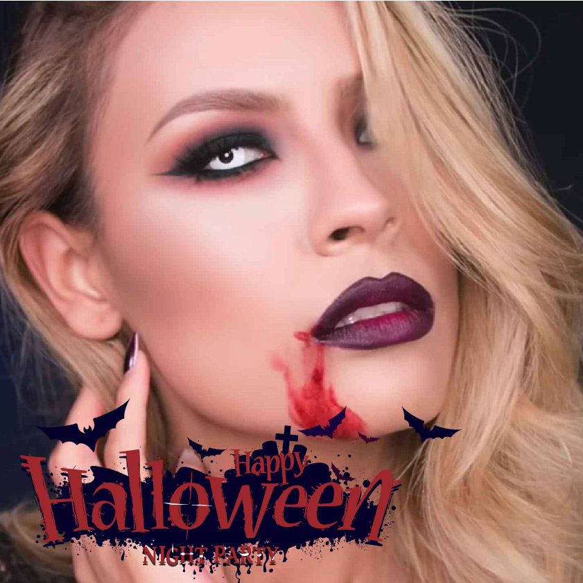 Intensifique seu jogo de maquiagem de Halloween com um kit facial profissional de Halloween